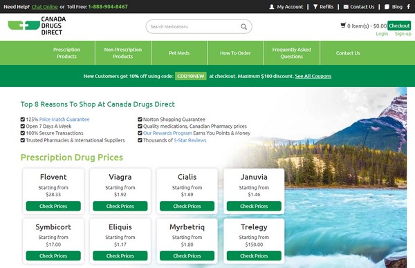 Canada-Drugs-Direct-website